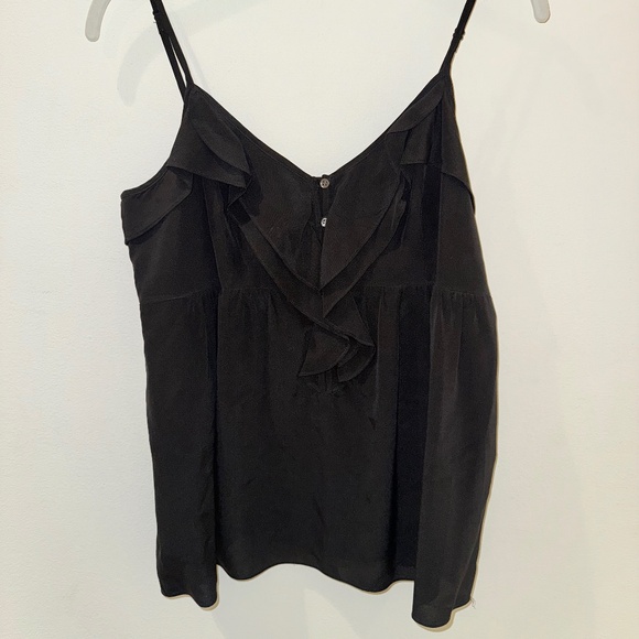 Silk Theory ruffled tank - Picture 1 of 5